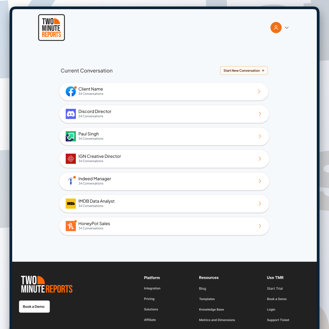 SaaS Email Client Simple UX Design