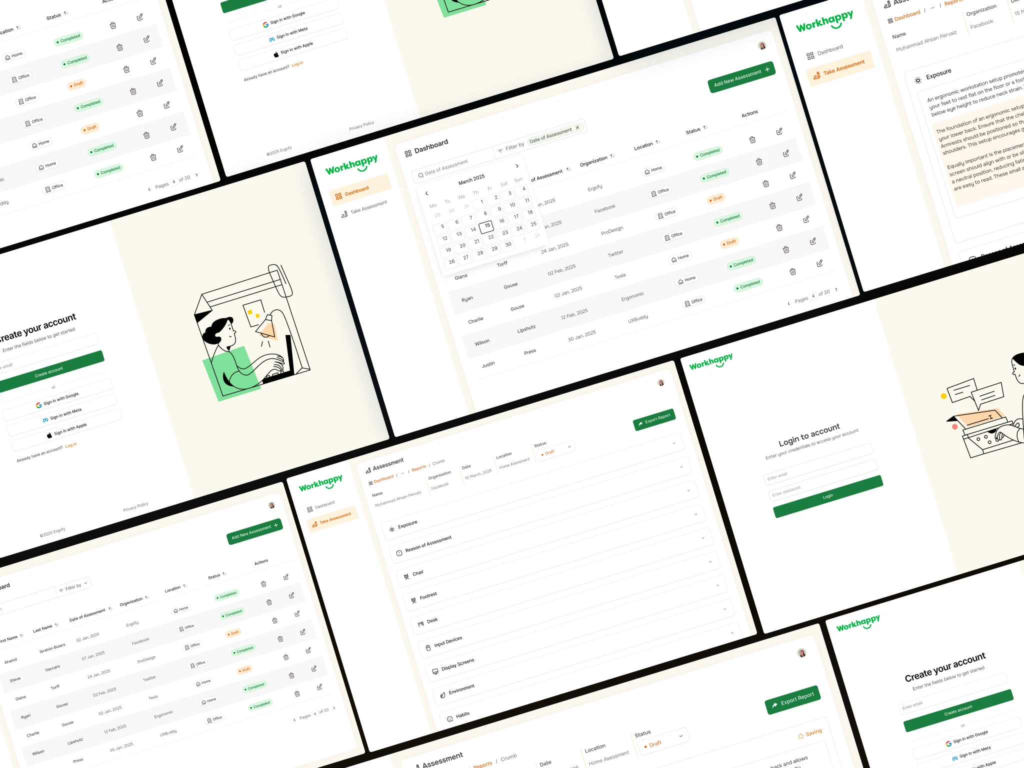 Workhappy Survy App SaaS UX UI Design Case Study