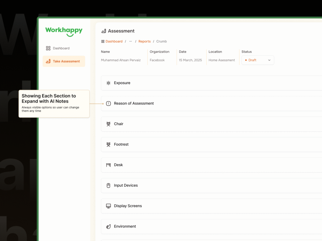 AI Notes with each Tab for easier access of User - SaaS UX UI Design Case Study