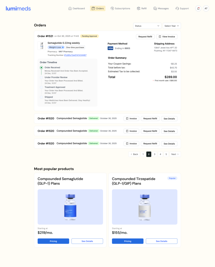 LumiMedwe Healthcare SaaS UX Design Process with ProDesign