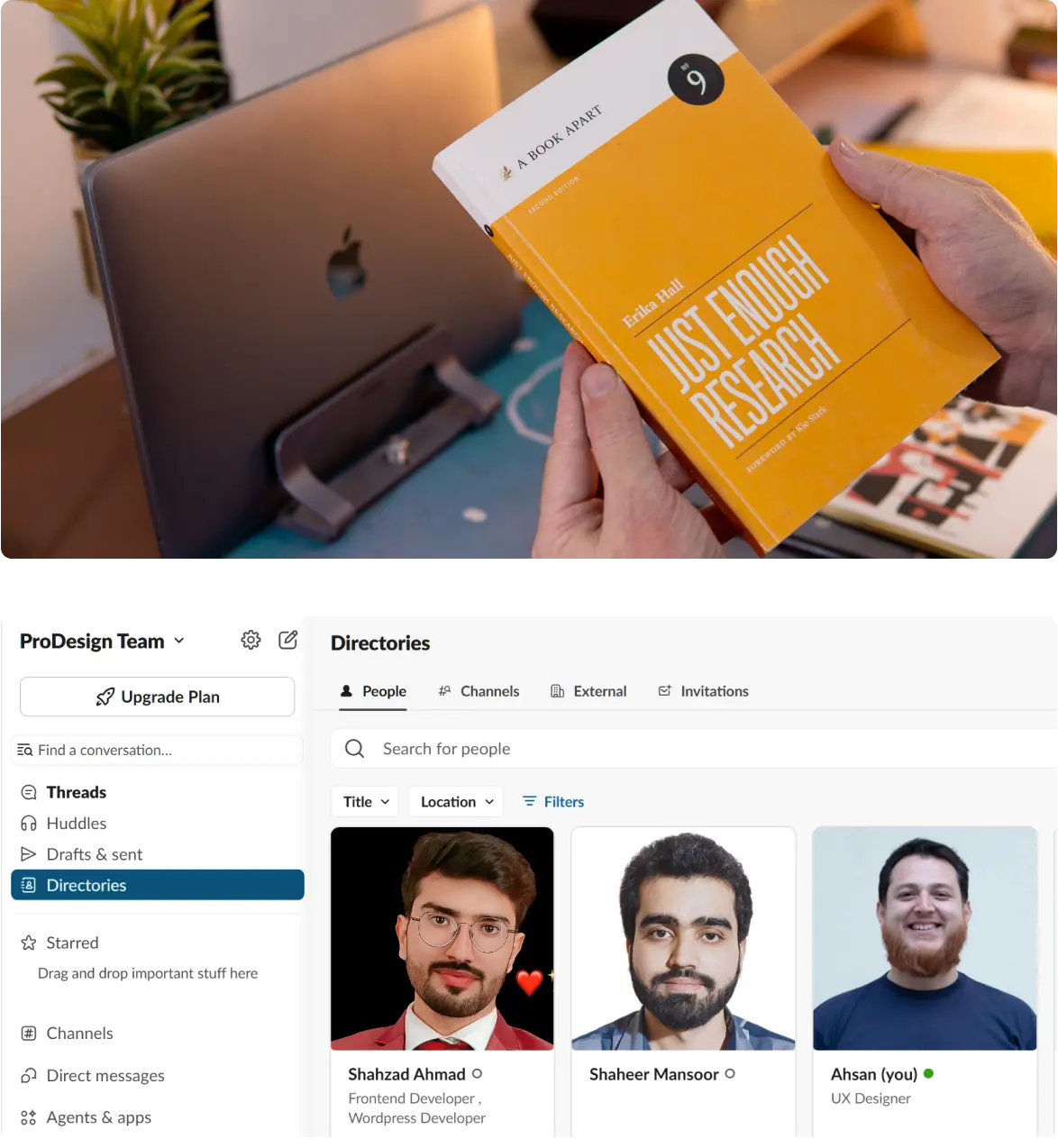 ProDesign SaaS UX design team